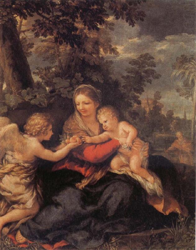 Holy Family Resting on the Flight to Egypt, Pietro da Cortona